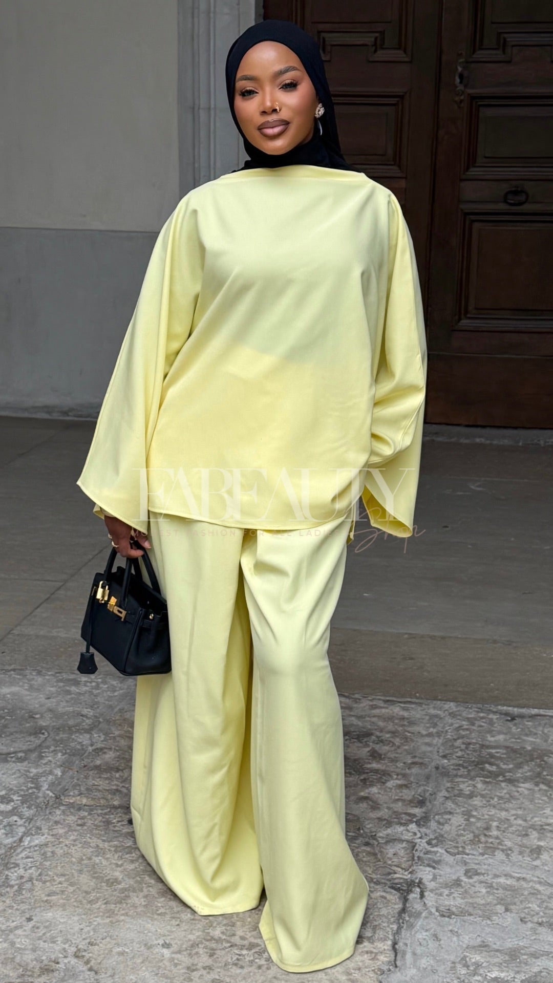 ENSEMBLE AMIRA JAUNE